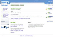 Desktop Screenshot of internationalshoulderjournal.org